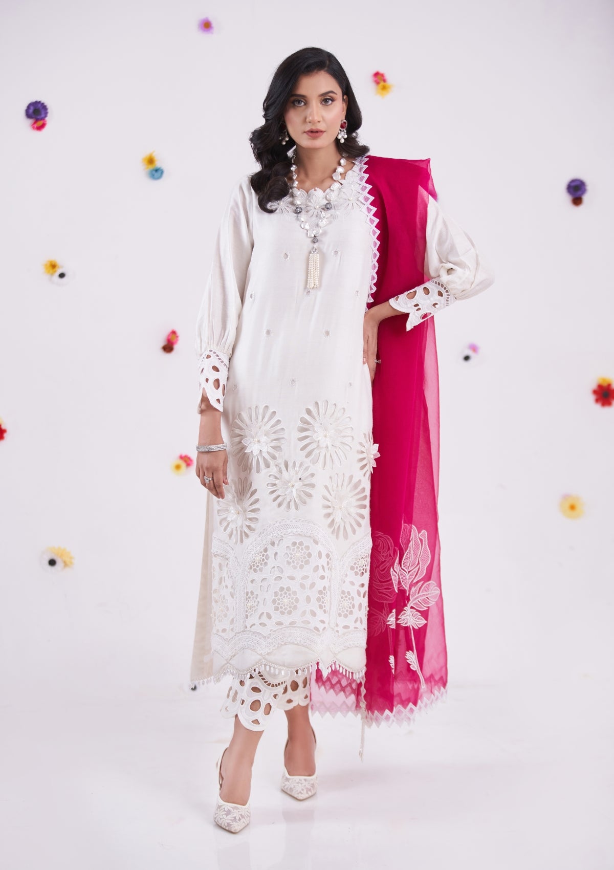 3 pc formal with appliqué