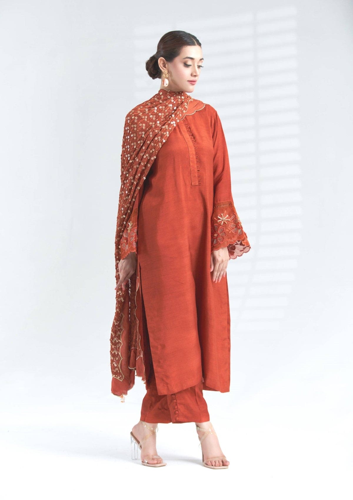 raw silk formal 3 pc