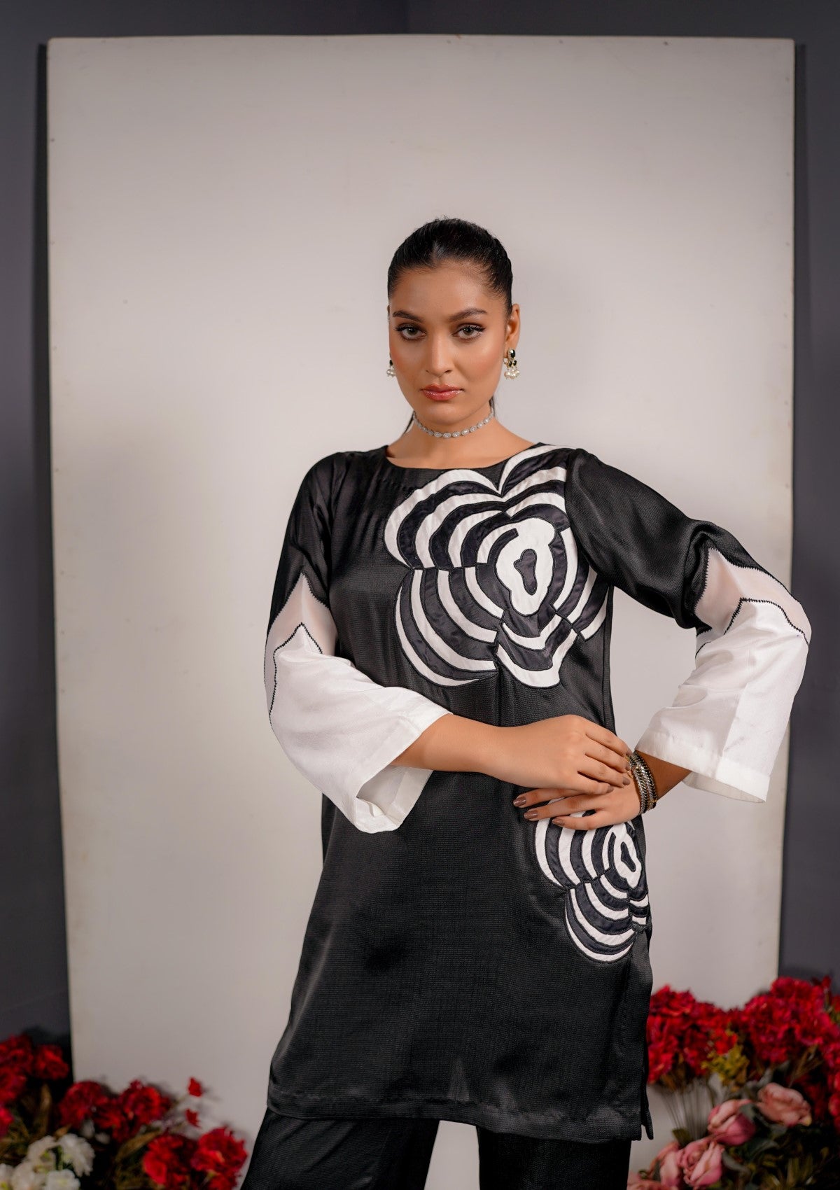 silk co-ord 2 pc