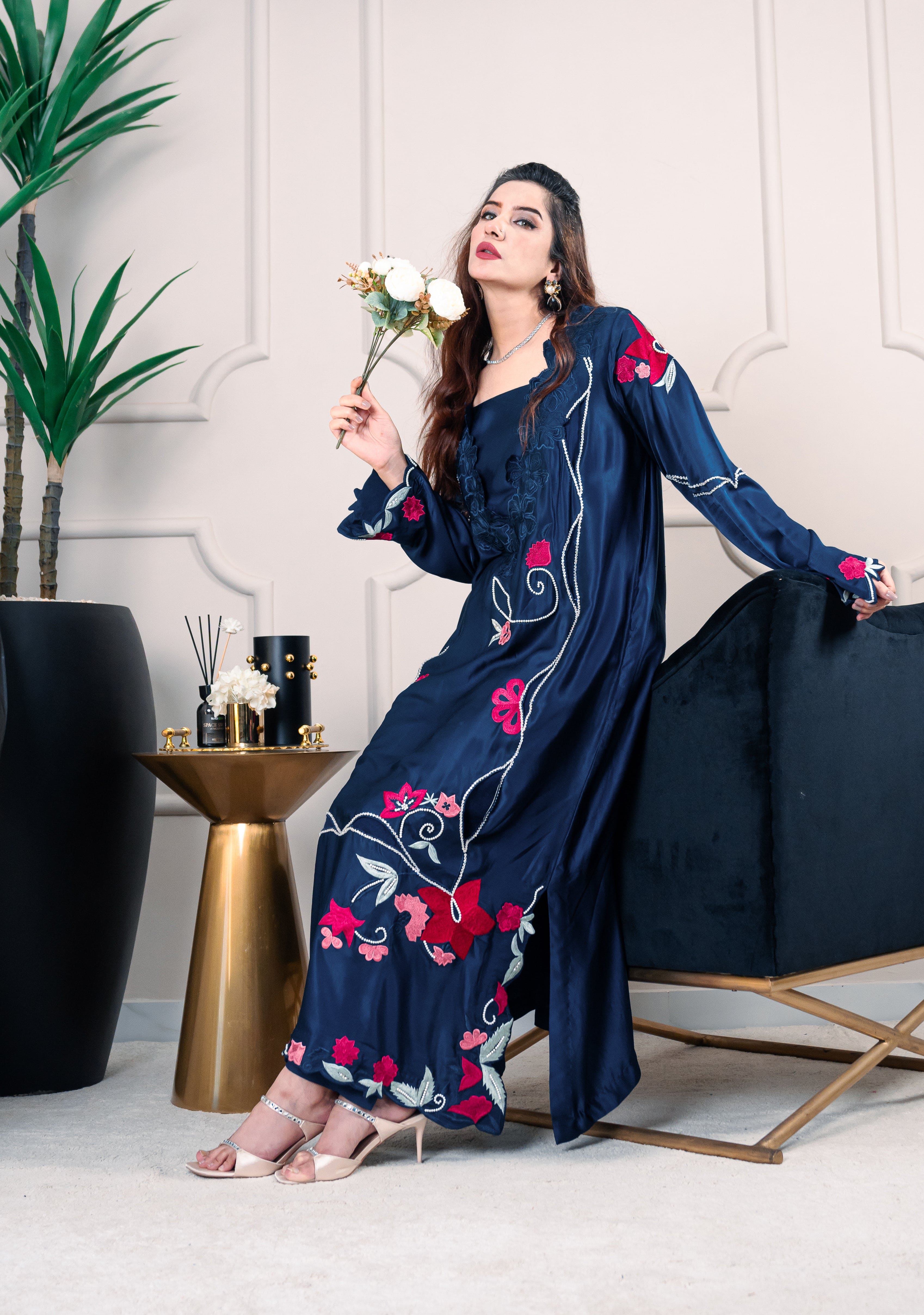 Sapphire 3 piece stiched